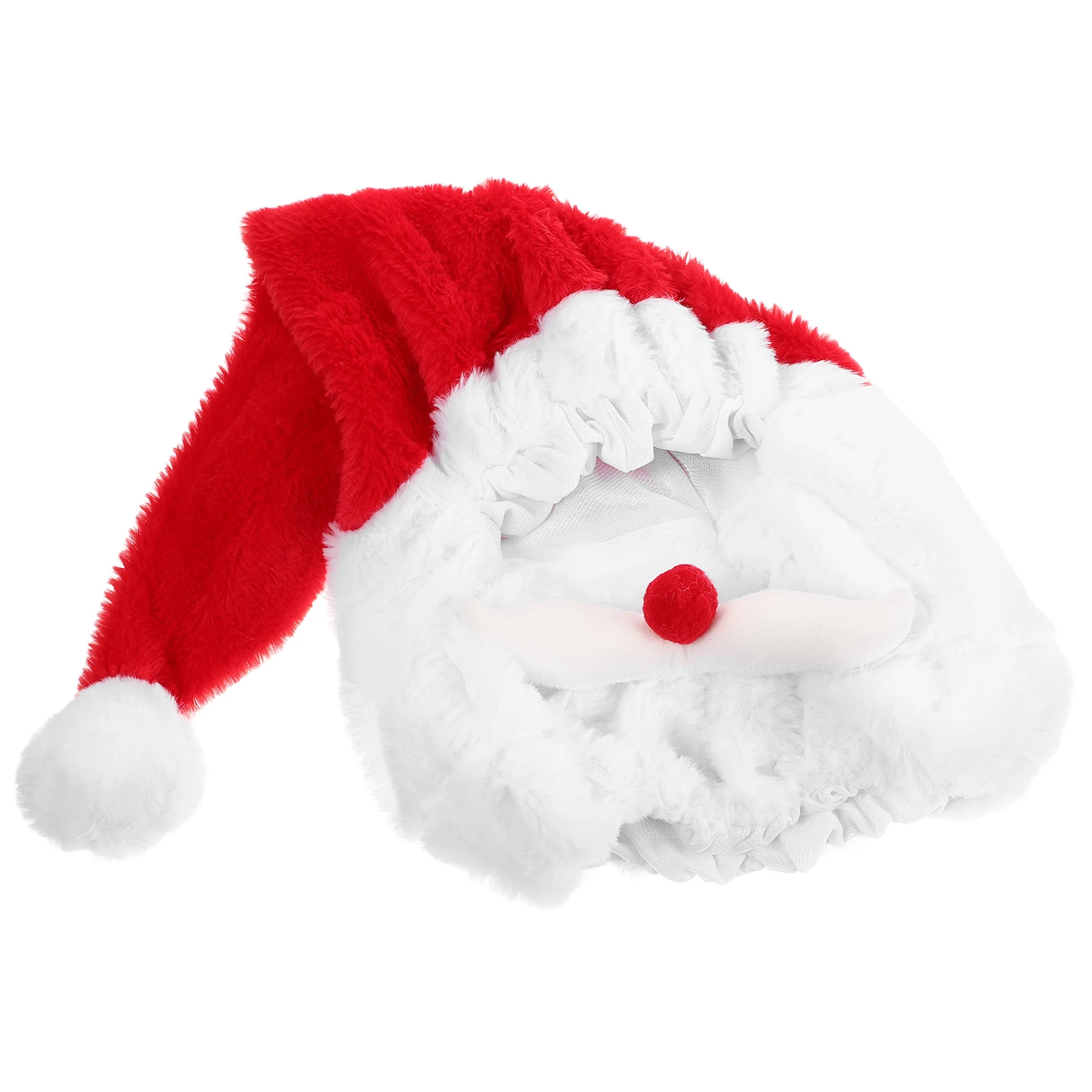 

Motorcycle Cover Christmas Hat Lightweight Comfortable Elastic Cap for Cycling and Riding Decorations