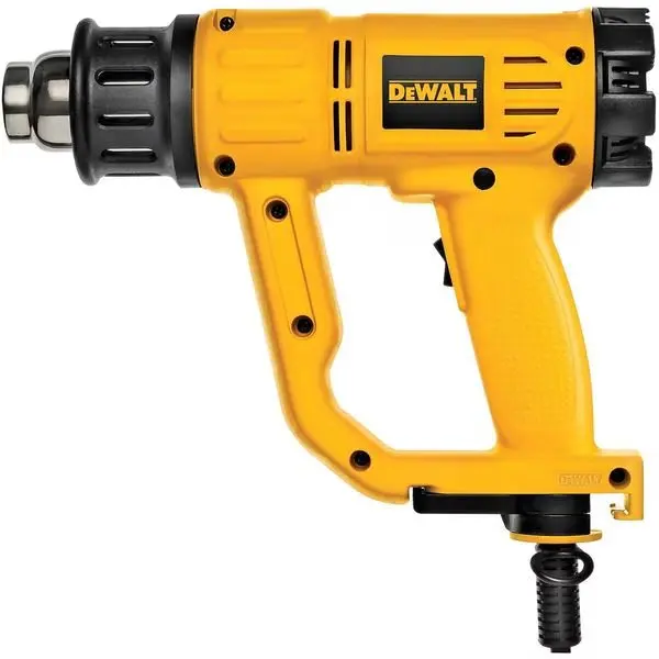 Heat Gun, Corded Powered, 120V AC, Variable Temp. Setting, 1,550 W Watt, Pistol-Grip Handle
