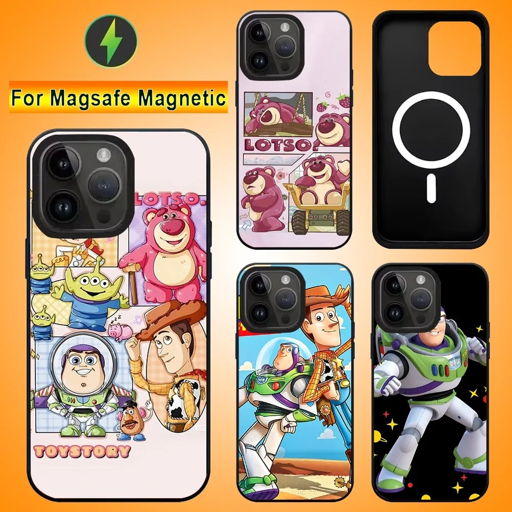 Y-Toy-Story Cover Phone Case For IPhone 15 14 13 Pro Max 11 12 Mini Alex Mirror For Magsafe Wireless Charging Cover