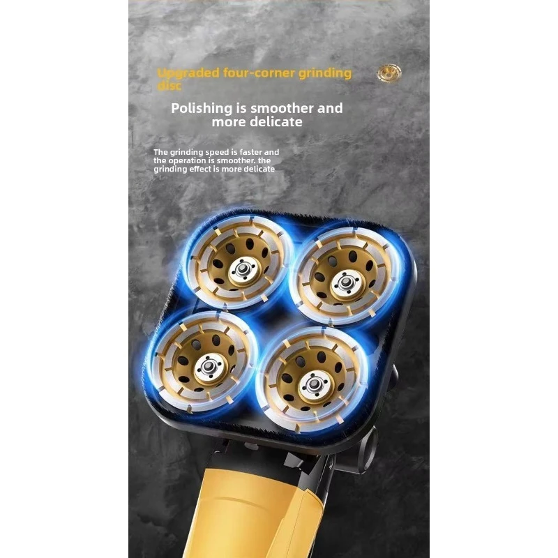 آلة تلميع الخرسانة لتنعيم الأرضيات وتنعيم الحجر على الحائط آلة تلميع للطحن على نطاق واسع