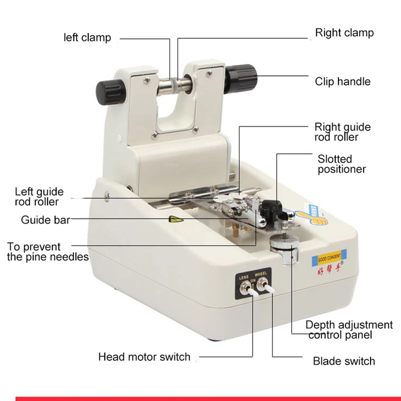 Optical Lens groover best sale CP-3CR automatic lens grooving machine optical equipment automatic grooving machine