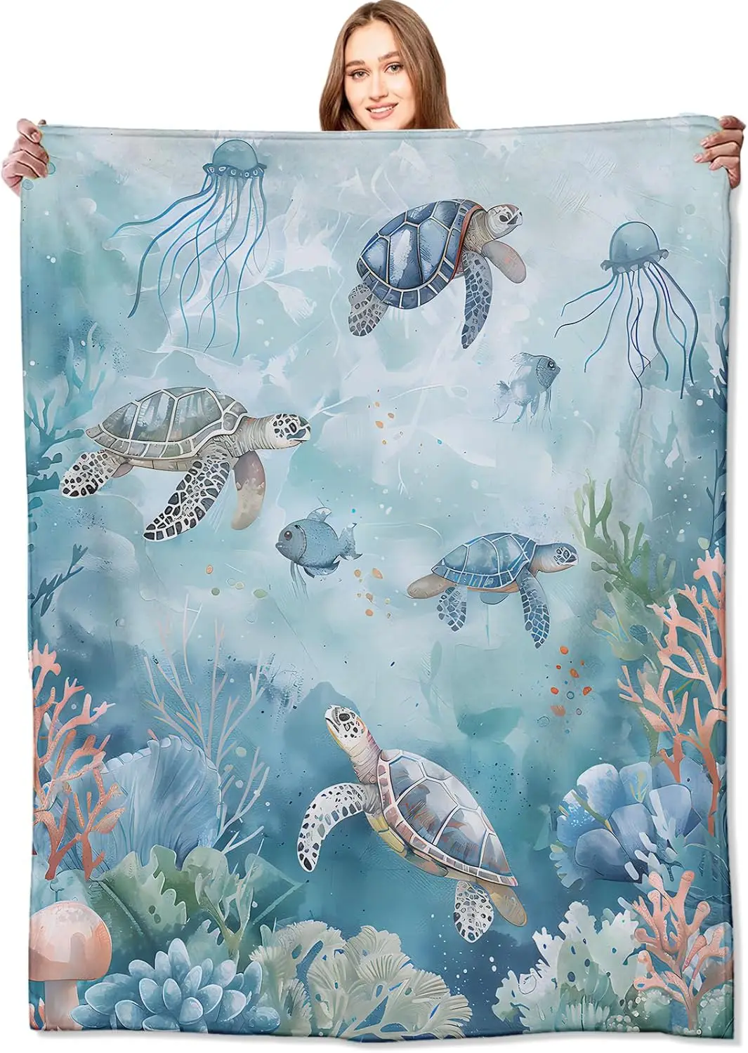 Sea Turtle Blanket …