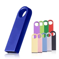 USB Flash Drive Colorful Metal 128GB 64GB 32GB Pen Drive 16GB 8G 4GB 128M Pendrive Free Key Chain Memory Stick Creative Business 6