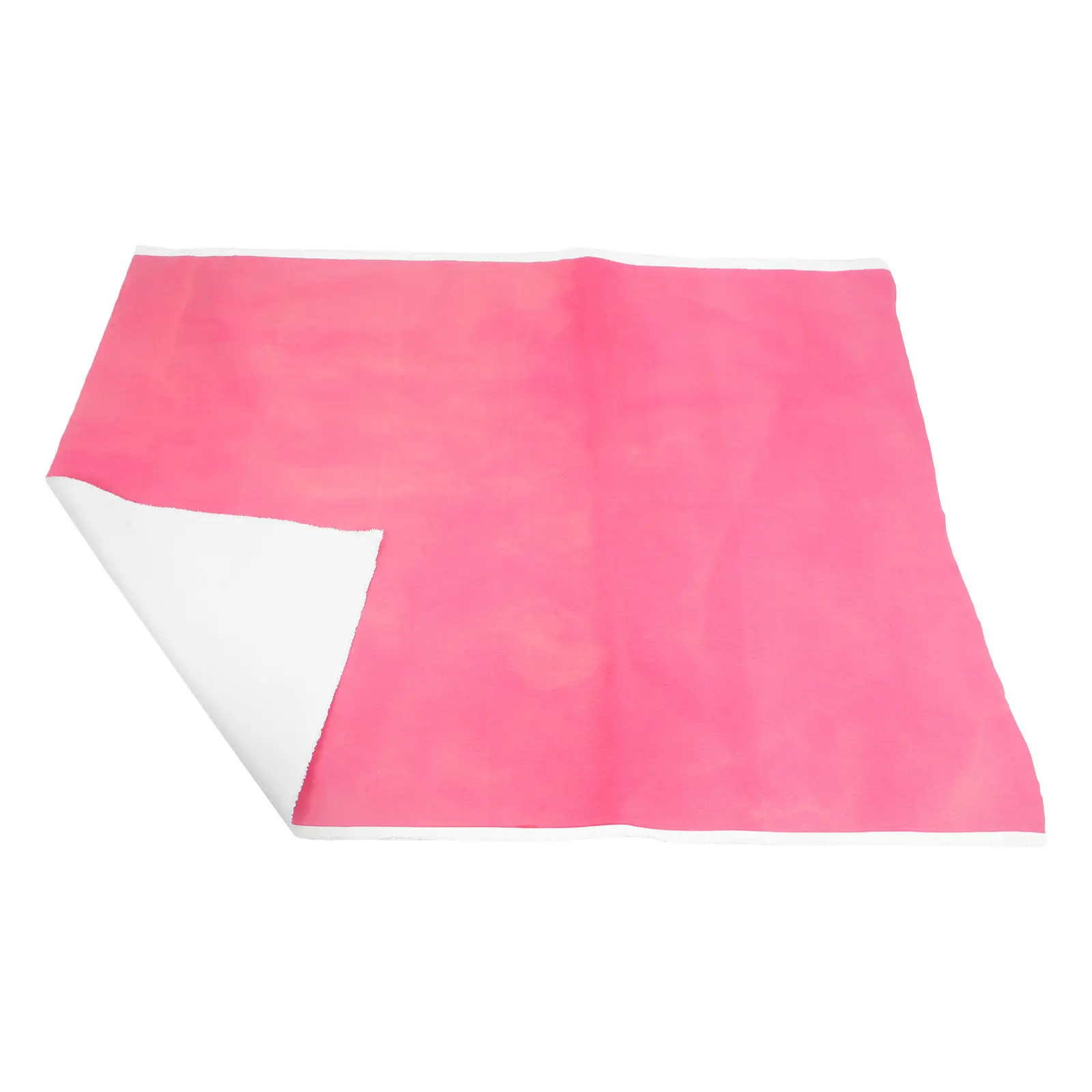 Temperature-Sensitive Color-Changing Cloth Polyester Fabric Soft Skin-Friendly 71.53x58.95 Color Shift Rosy Yellow for DIY