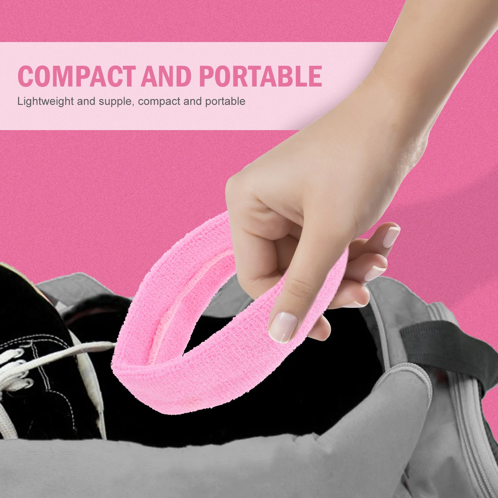 

1Set Headband and Wristband for Sports Sweatbands Set High-Class Elastic Moisture-Wicking Protection for Outdoor Activities