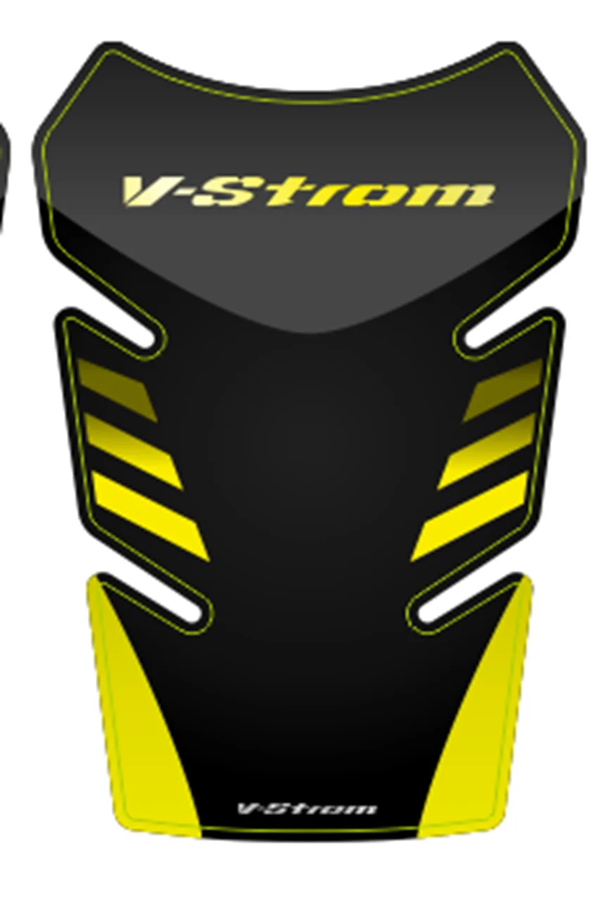 FOR SUZUKI VSTROM V STROM 650 Motorcycle Fuel Tank Protector 3D Gel Sticker Decal -3