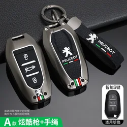 Car Key Case Cover Shell Protector For Peugeot 107 206 208 306 307 308 408 508 2008 3008 4008 5008 RCZ Auto Interior Accessories
