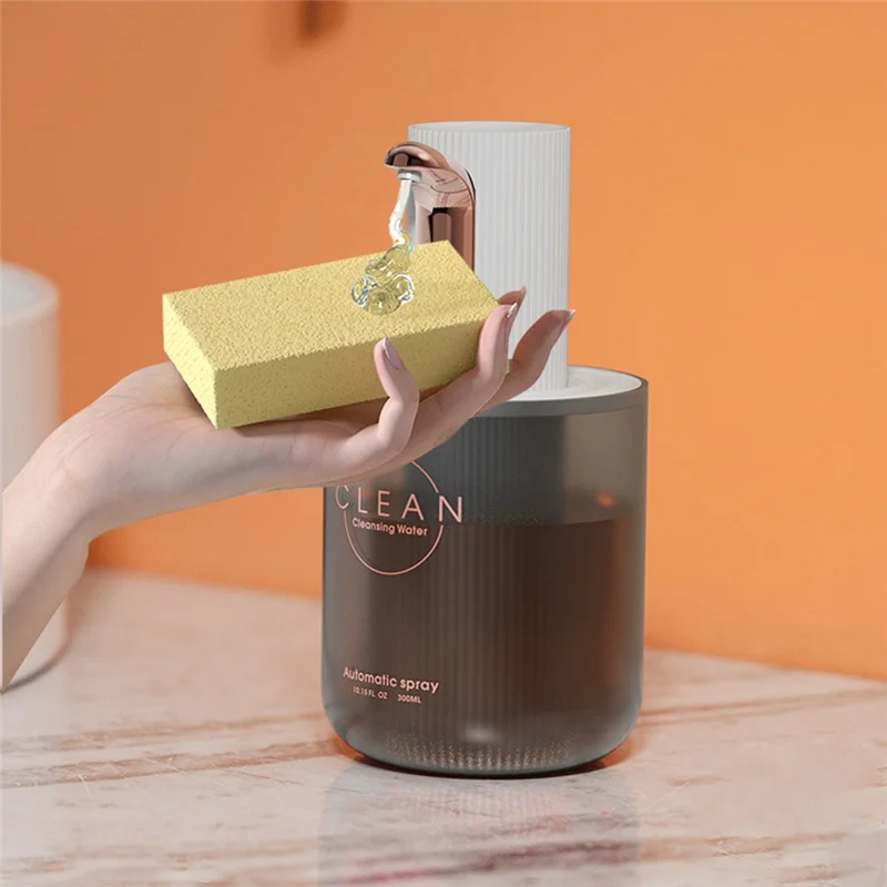 MAKE-Dispensador automático de jabón de espuma de lujo, accesorio de baño inteligente con carga USB y ABS de alta calidad, capacidad de 150-200Ml