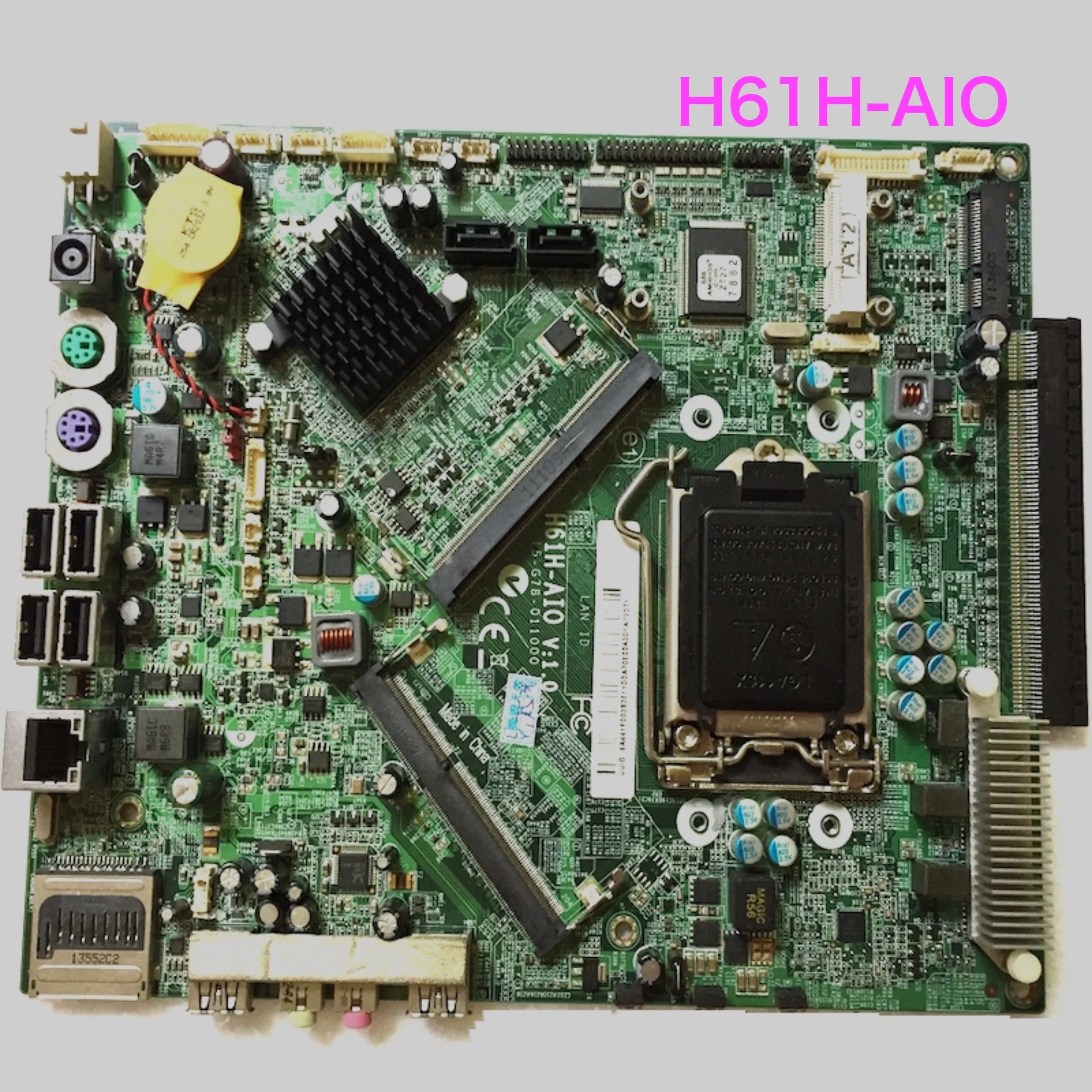 

Suitable For Acer Z1620 Z3620 AIO H61H Motherboard H61H-AIO V:1.1A Mainboard 100% Tested OK Fully Work