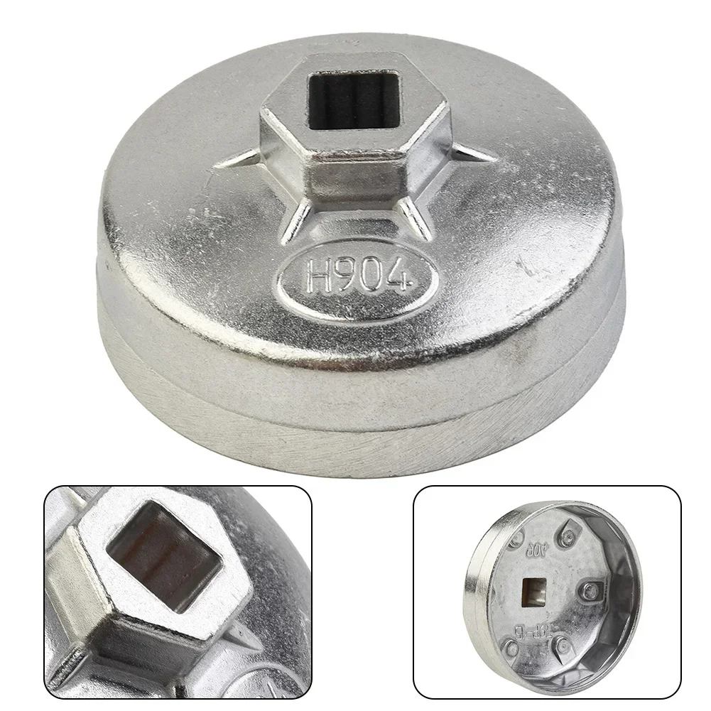 1pc 901/902/903/904 Cap Type Oil Filter Wrench Aluminum Alloy Cap Socket Wrench Drive Oil Filter Hand Removel Tools