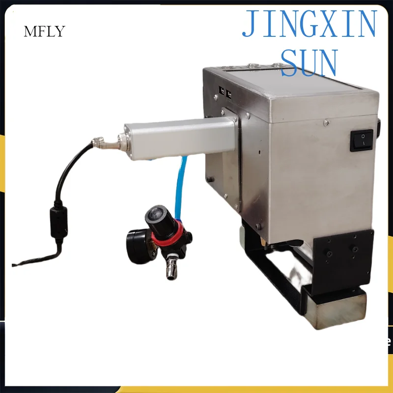 Handheld  Touch Screen Marking Machine Dot Peen Marker Vin No. Marking Range 90x30mm/120x30mm/150x40mm With Electromagnet