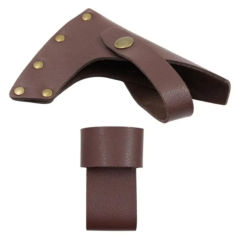 

Multifunctional PU Leather Portable Survival Hatchet Soft For Axe Sheath Outdoor Camping Cover Blade Protection Tools Parts