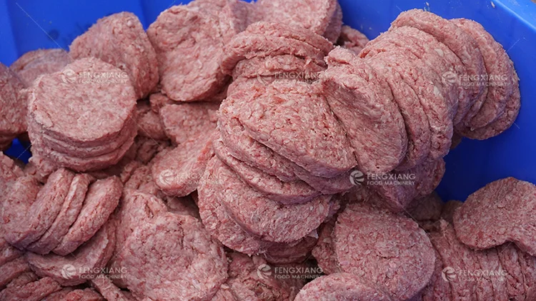 Kip Nugget Vormmachine Vleespastei Vorm Hamburger Patty Making Machine