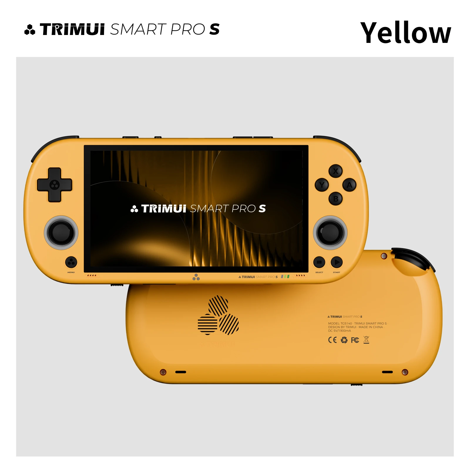 Trimui Smart Pro S TG5050 Handheld Gameconsole - Beste voor PSP-games, Octa-core 2.0GHz, 4.96 inch IPS-scherm, 5000mAh batterij