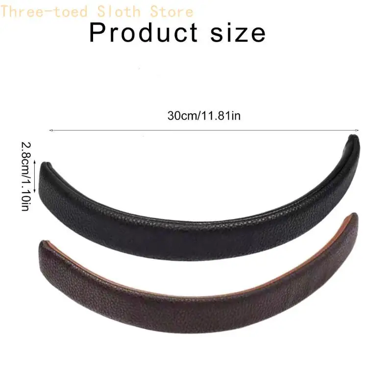 Leder-Stirnbänder, Kopfbalken, oberes Stirnband-Kissen, Reparaturteil für 3 4 Headsets, Teil E74A – Detail 6