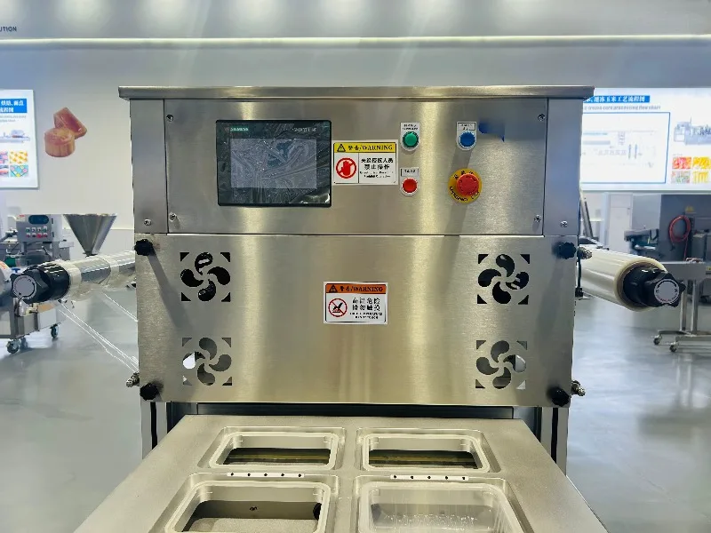 Custom made Gas Purging Modified Atmosphere Packing Machine Tray Sealing Packaging Machine Tray