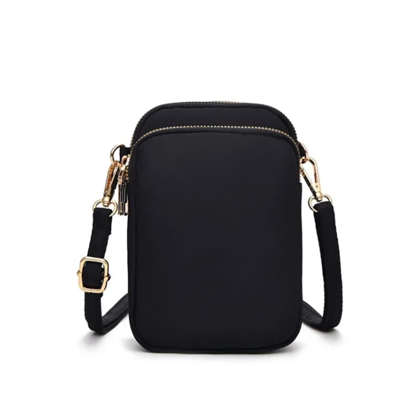 

Многослойная сумка для мобильного телефона на одно плечо, модный и повседневный кошелек через плечо, подходит для поездок на работу и банкетов