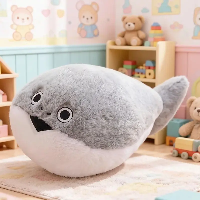 

Плюшевая игрушка Sacabambaspis 50/70/90 см, реалистичная серая рыбка, мягкая кукла, подушка в виде морского животного, декоративная подушка для дивана, подарок для детей и девочек