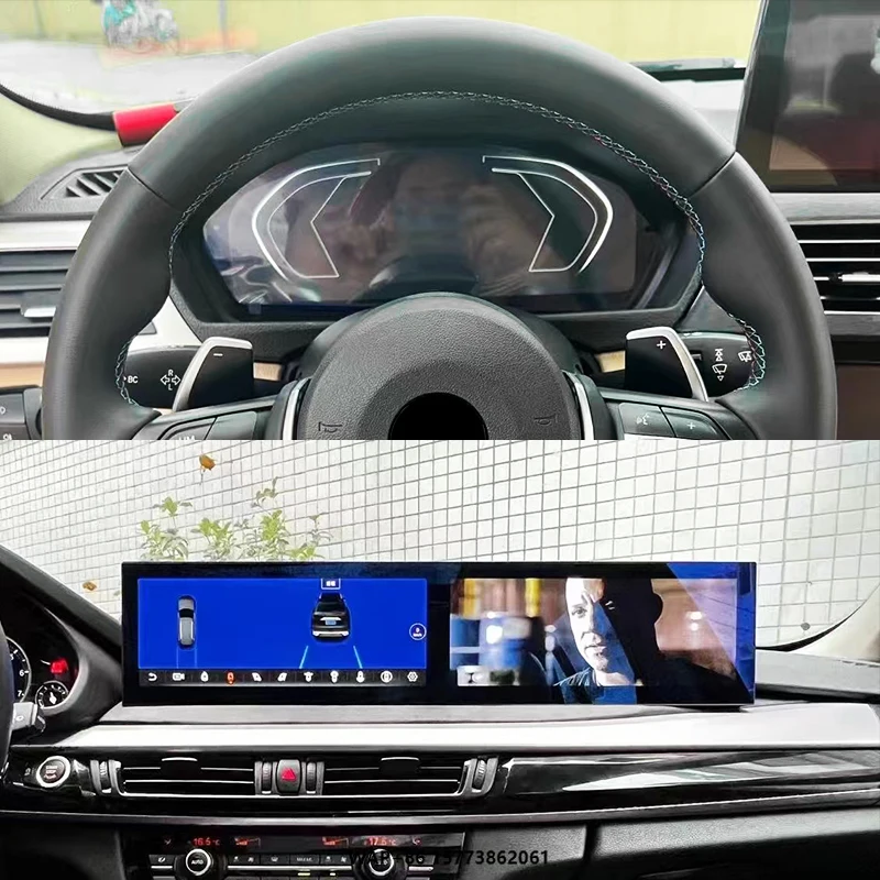

Car Modified Interior LCD Instrument Panel Center Console Performance Display Accessories Suitable for Bmmer X6 2014