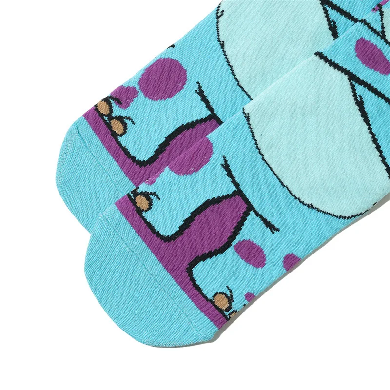 Monsters University Inc. James -P- Sullivan Cosplay Adult Unisex Costume Accessories Sock Halloween Props