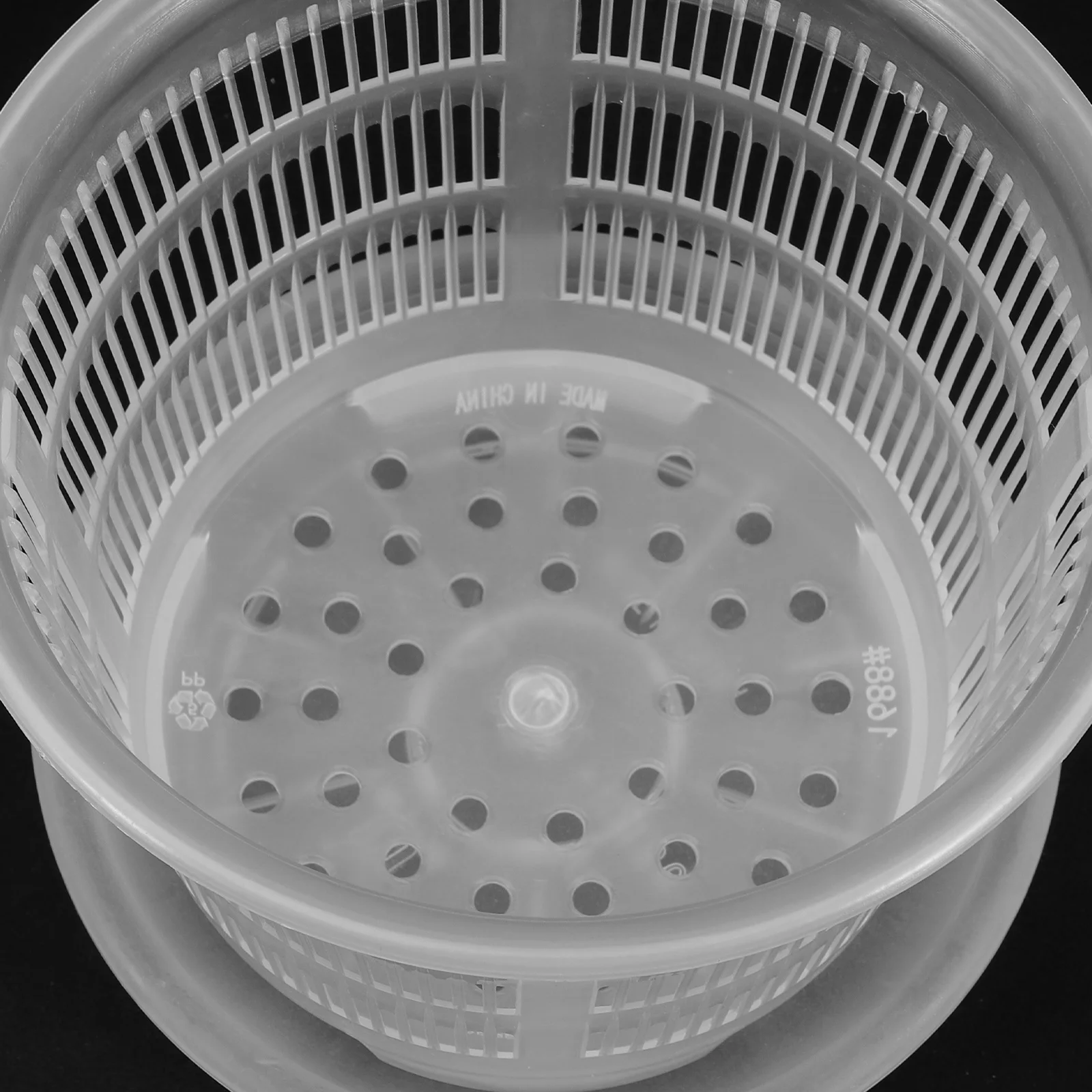 

4pcs Plastic Orchid Pots Durable Nursery Planters For Indoor Outdoor Gardening Succulent Flower Pot Drainage Holes Black Hanging