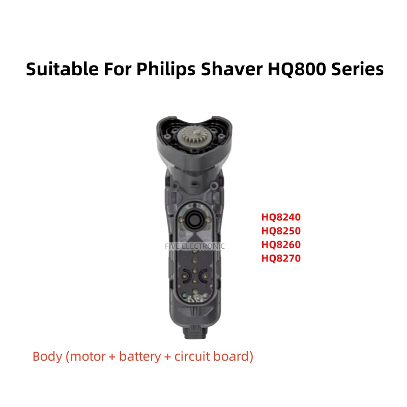 HQ8240 HQ8250 HQ8241 Body With Circuit Board Battery Accessories For The Philips Shaver Series