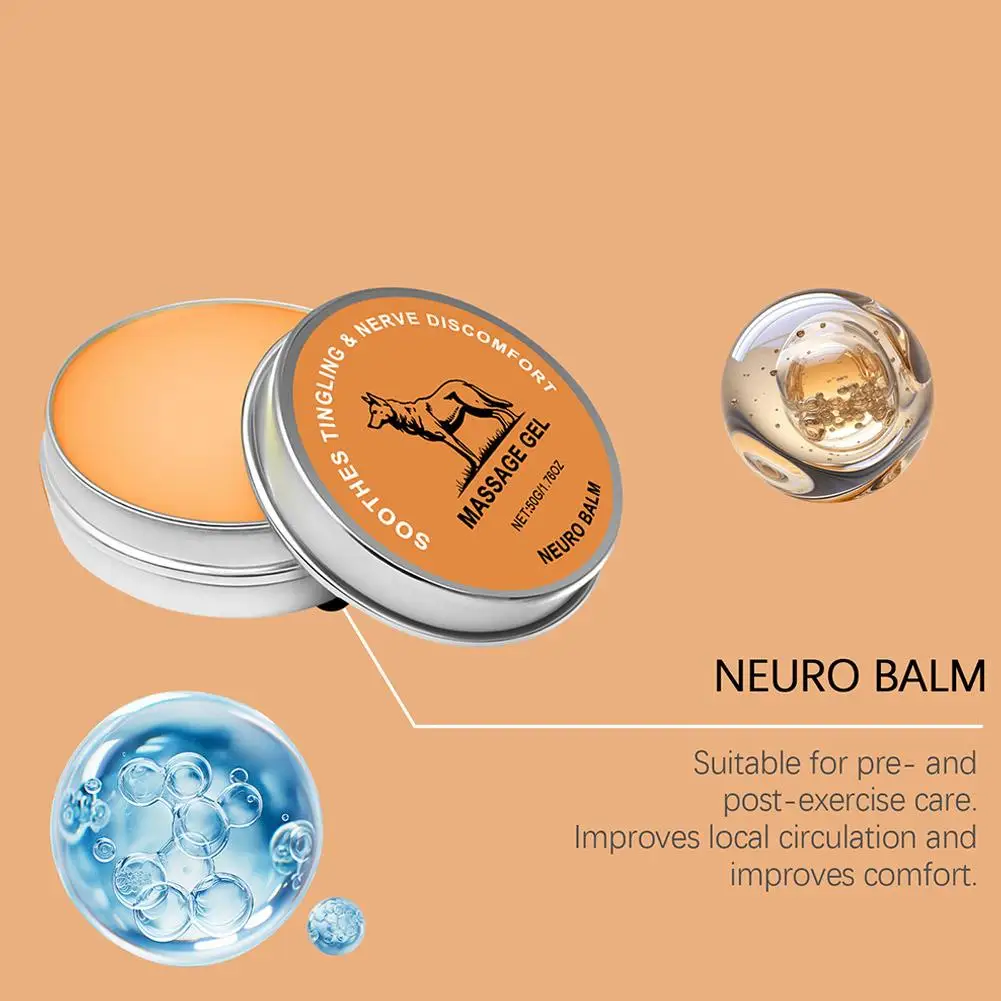 Gelenkpflegebalsam, kühlende Linderung, beruhigend bei Nerven- und Muskelbeschwerden, tägliche äußere Anwendung, Absorptions-Massagecreme, 50 g – Detail 11