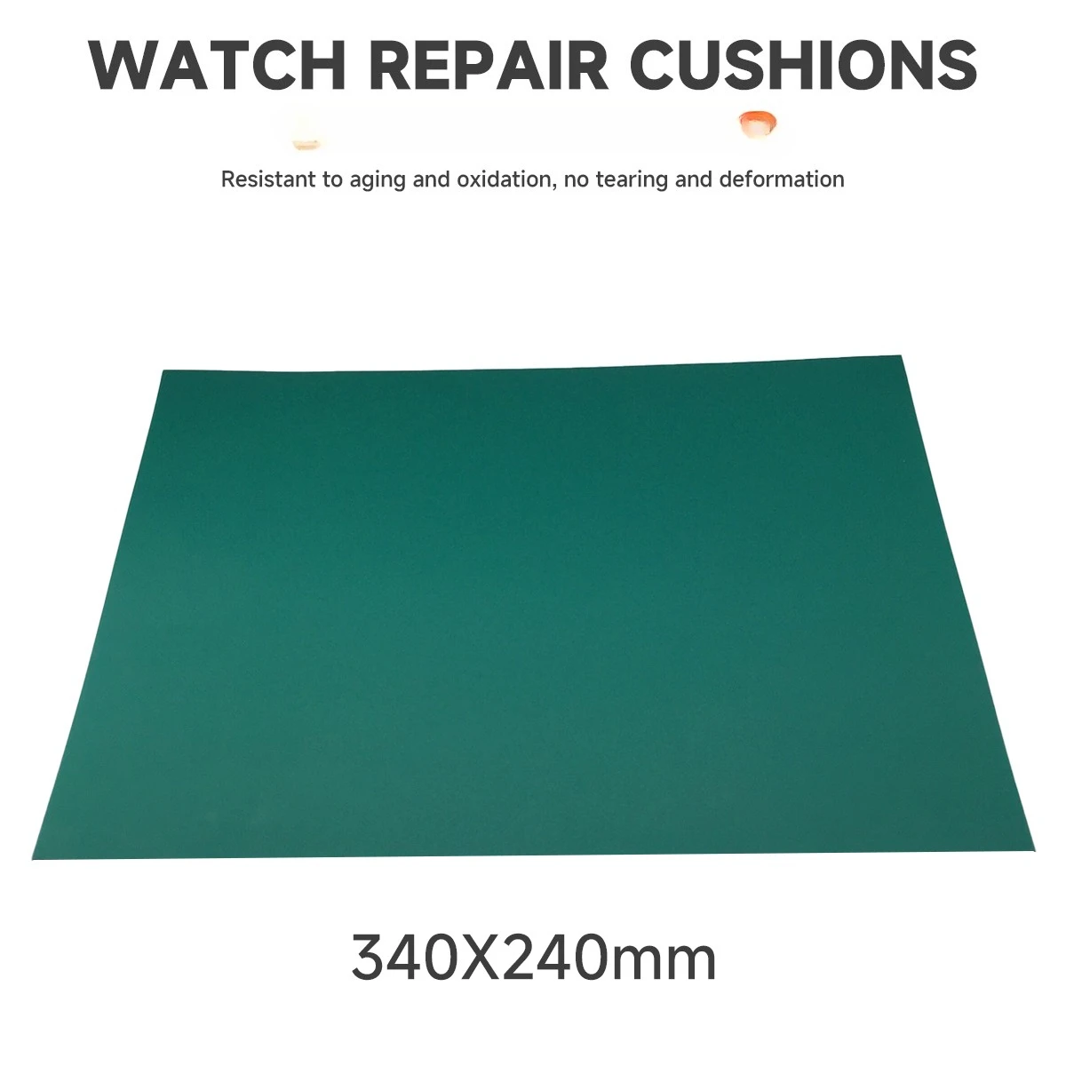 34x24cm Watchmaker Watch Repair Work Mat for Electronics Soldering Welding Watches Repairing Anti-Static Anti-slip Work Pad