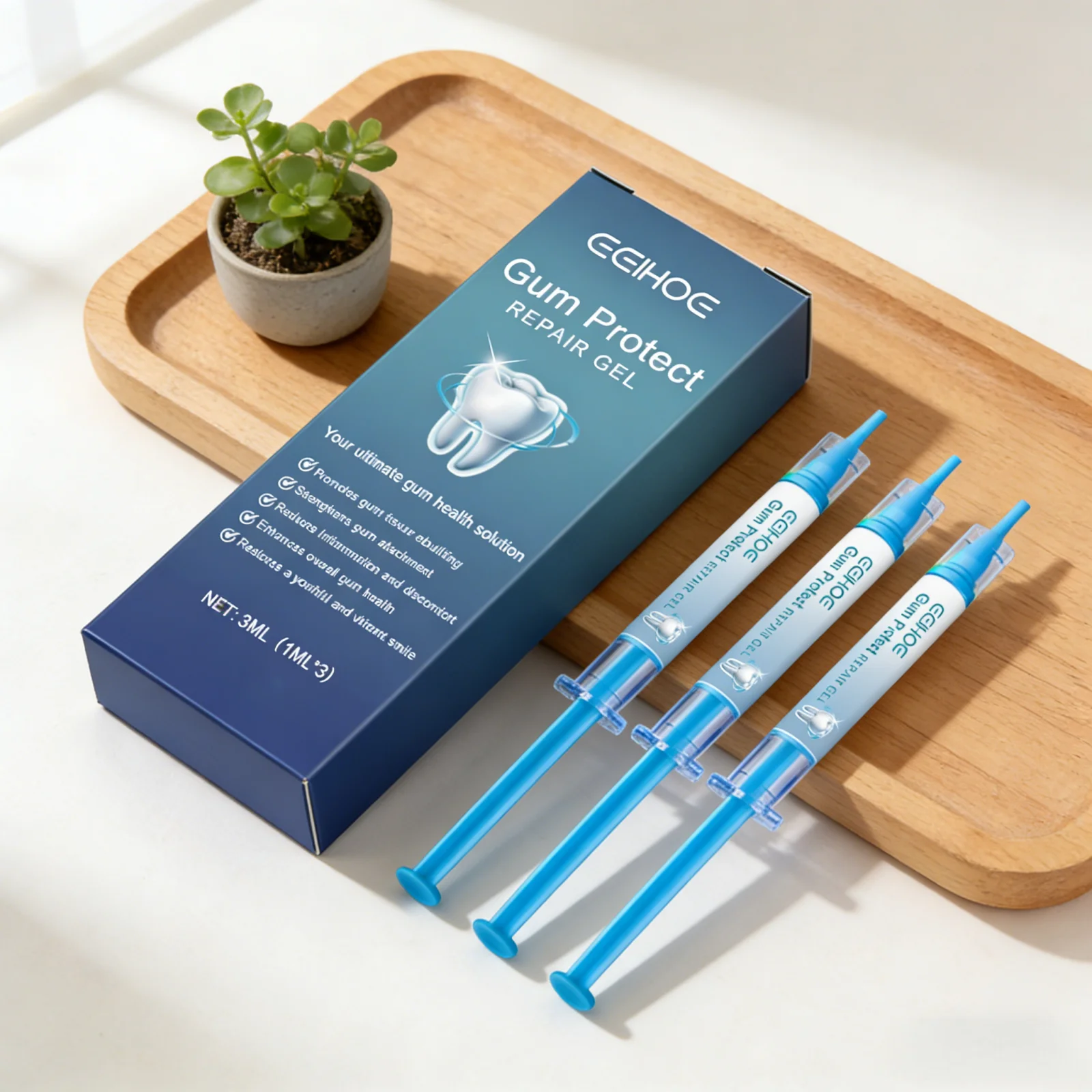 Eelhoe Gum Care Repair Gel Strengthening Repairing Soft Tissue Restore Healthy Oral Portable Soothe Gum Discomfort Tooth Serum