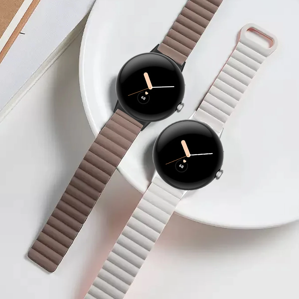 Magnetic Loop Strap For Google Pixel Watch 2 Strap Sport Silicone Bracelet Correa for Google Pixel Watch 1/2 Band Accessories