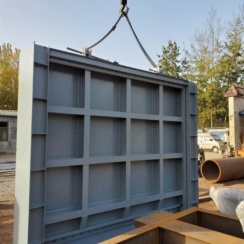 EXW Elevator Penstock Weir Gate For Water Flow Direction Control And Distribution Stop Log In Channels