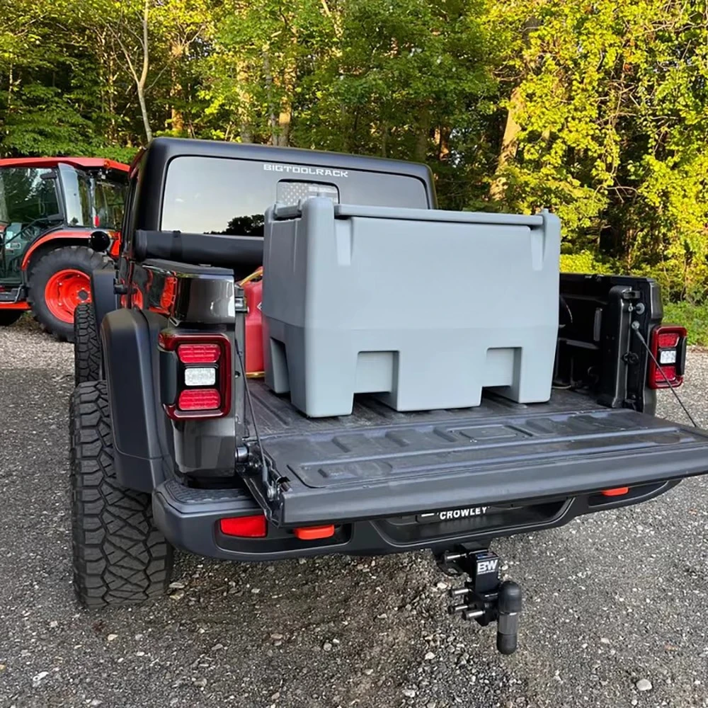 2026-Poly Tank - 200L -55L/Min Truck Refuelling Plastic Portable Diesel Fuel Transfer Tank