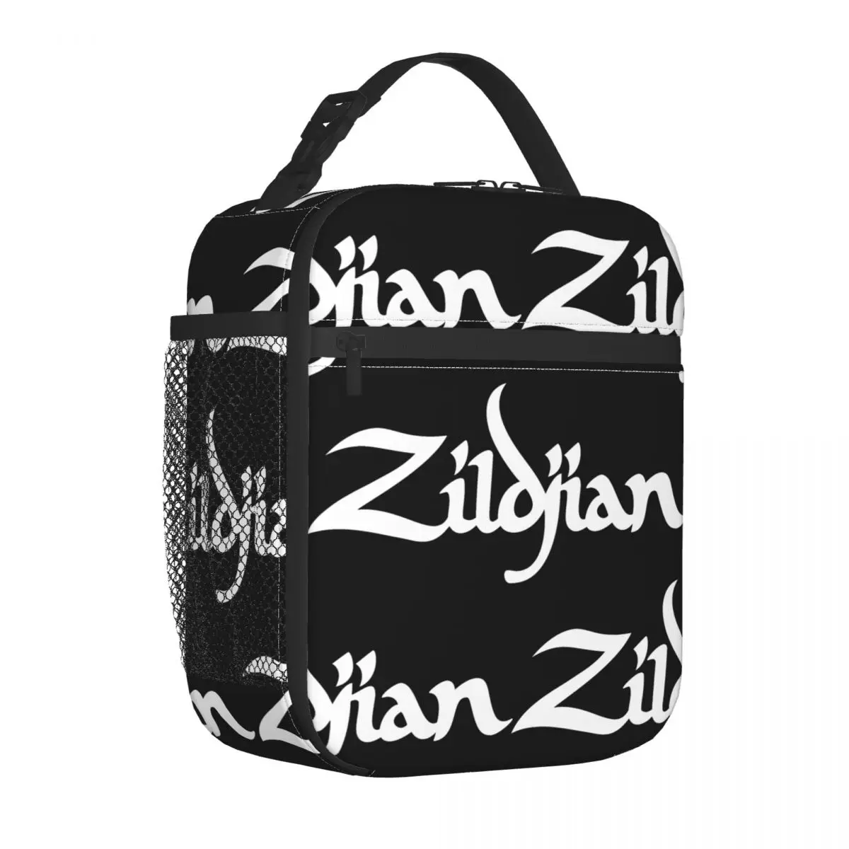 Zildjian bolsa de almuerzo aislada con logotipo, bolso de mano para alimentos