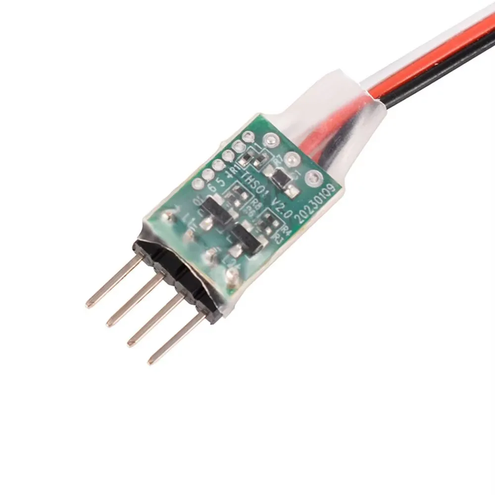 RC model car receiver third channel switch simulation module with car light flash breathing signal line JR plug
