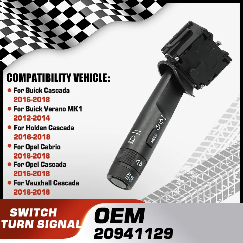 

Car Headlight Stalk Switch For Buick Cascada Buick Verano MK1 Holden Cascada Opel Cabrio Opel Cascada Vauxhall Cascada 2016-2018