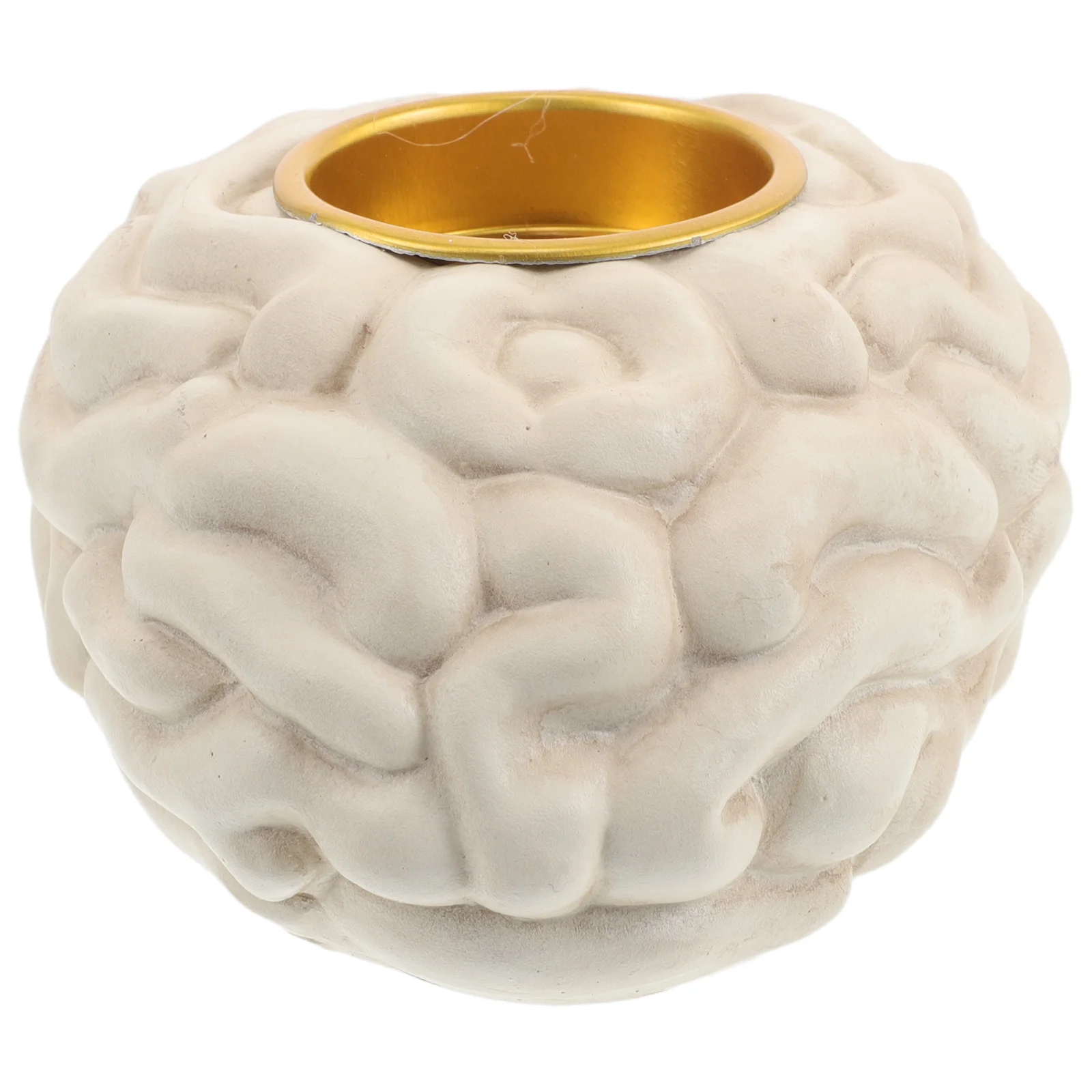 

Halloween Holder Vintage Brain Resin Tea Light Stand For Haunted House Party Decorations Centerpiece Horror Prop