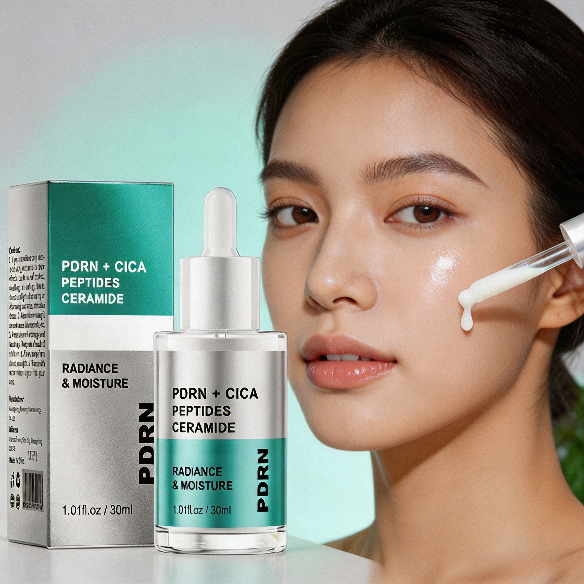 PDRN Centella Essence Deep Refresh, Brighten, Strengthen Barrier, Tighten Face Essence