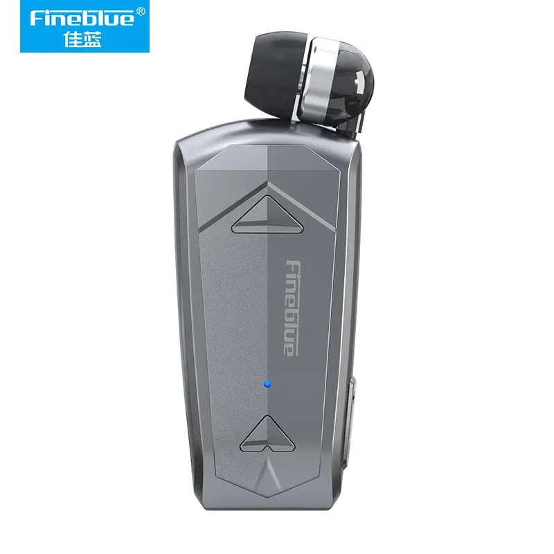 도매 Fineblue F520 무선 블루투스 헤드셋 헤드폰, 로터스, 휴대폰 이어폰형 이어버드용 와이어 칼라 클립온 포함
