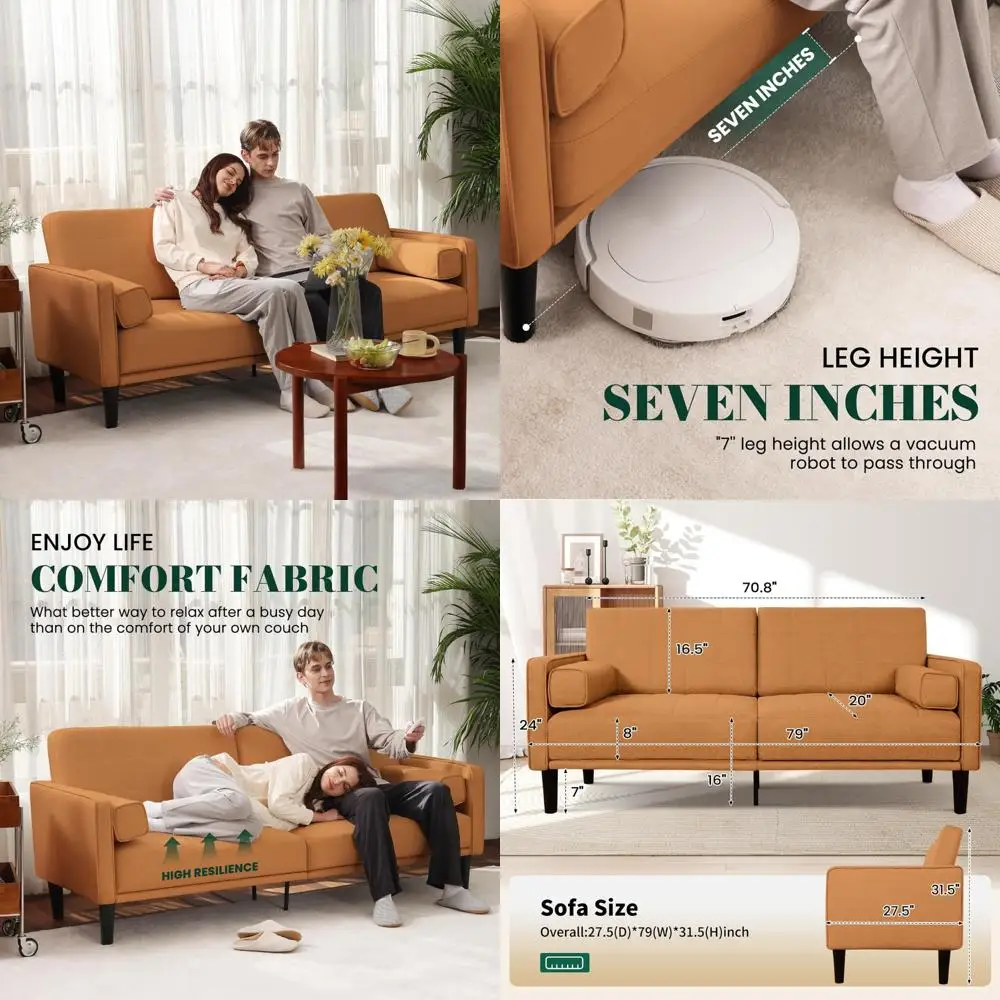 79 Inch Orange Love…