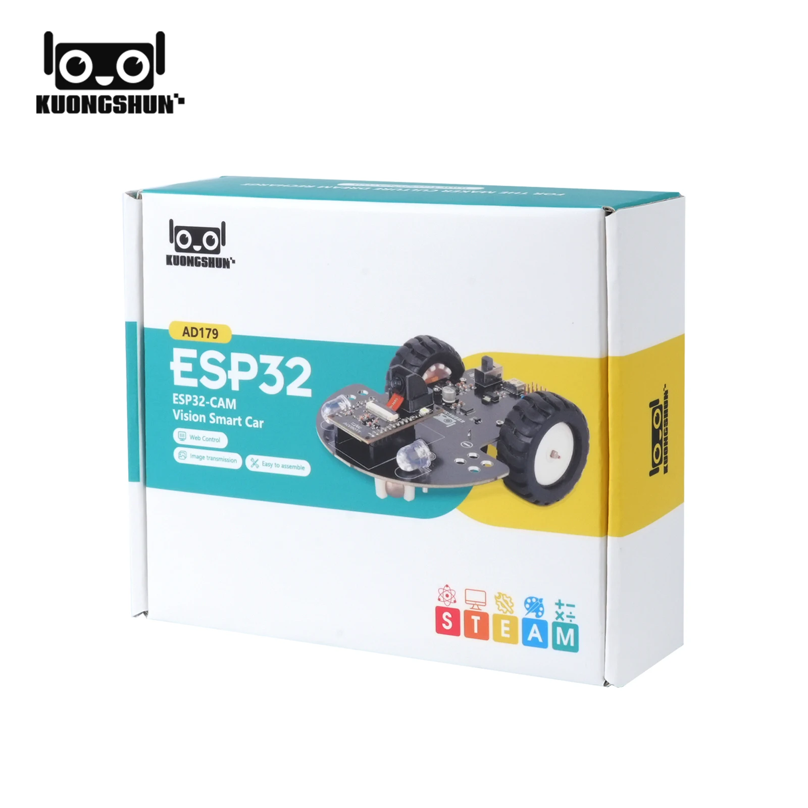 Picture 7: KUONGSHUN Vision Smart Car with Camera for Arduino ESP32-CAM Video Robot Based on ESP32-CAM Module and Wi-Fi Module DIY Kit