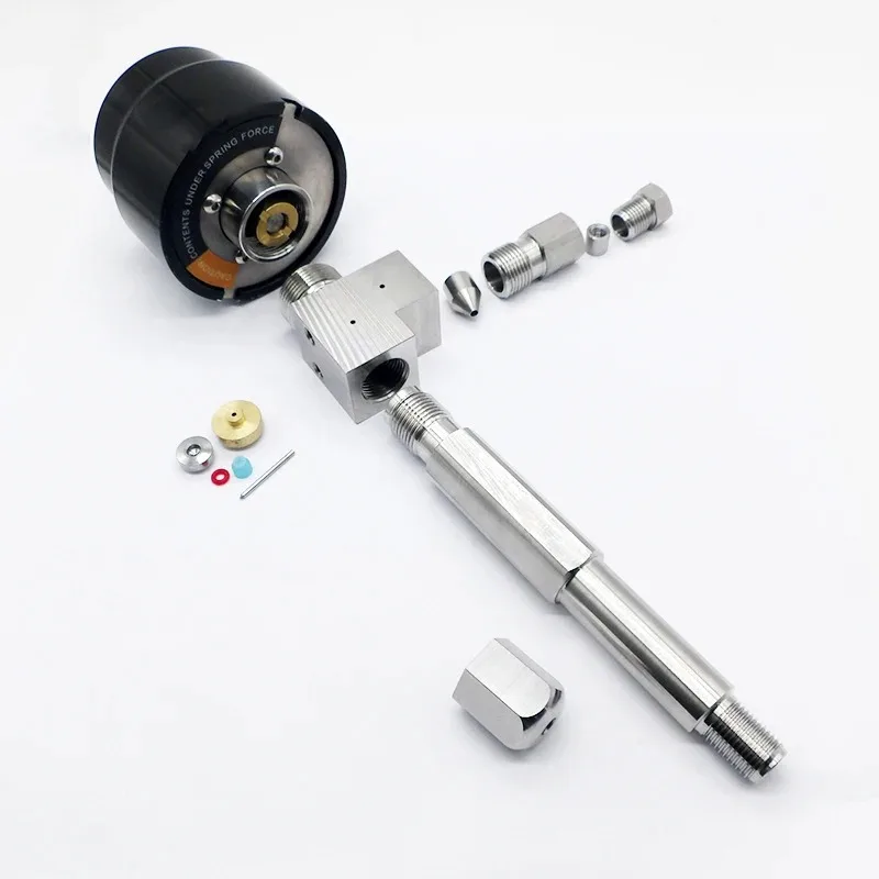 Waterjet Spare Parts AccuLine Water  Only 13903-1-1-4 Top air Inlet 13903-2-1-4 Cutting Head Assy for  Waterjet Cutter
