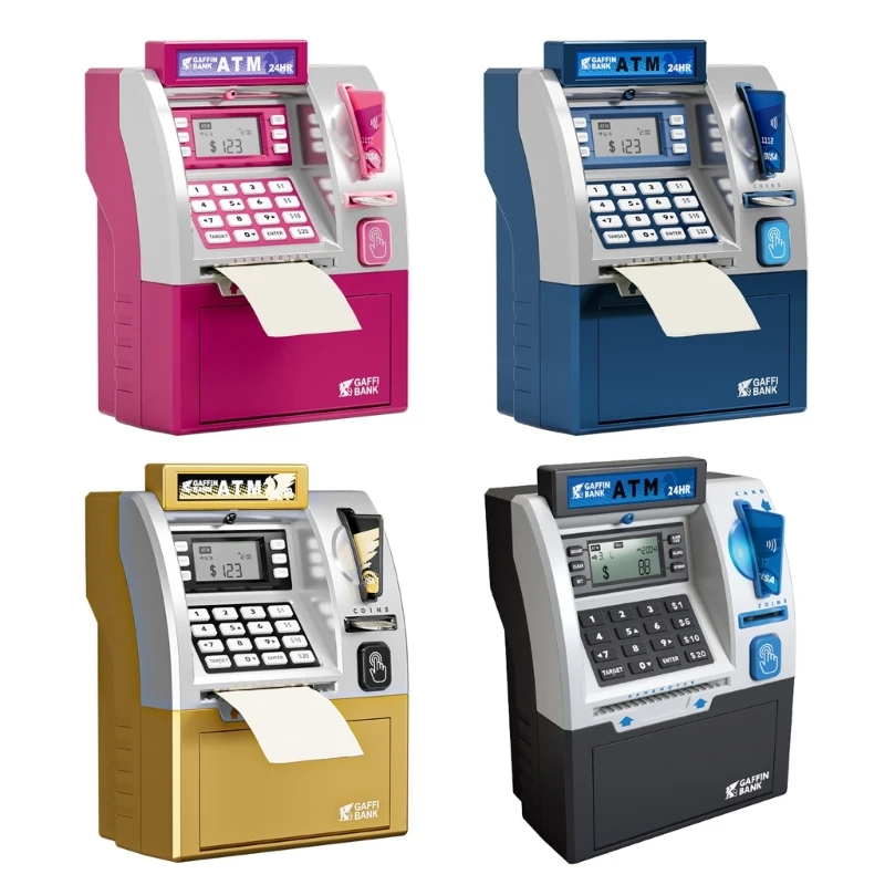 คอนเทนเนอร์ประหยัดเงินสำหรับเด็กเพื่อการศึกษาพร้อมการออกแบบการเข้าถึงการ์ดและเอฟเฟกต์เสียง 15UB