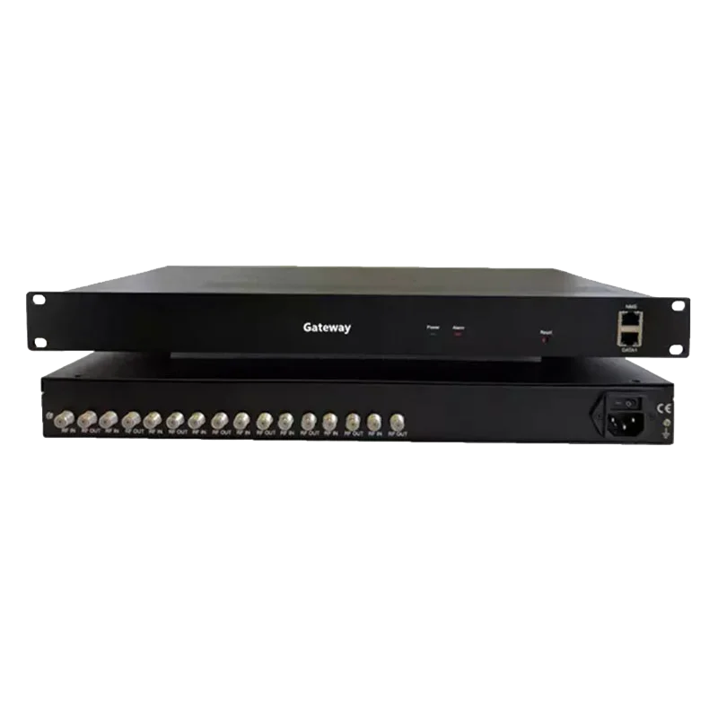 For Gateway FTA DVB-S2 DVB-C DVB-T ATSC ISDB-T BISS Descrambling Rack Mount 5-Year Warranty Tuner to IP Receiver