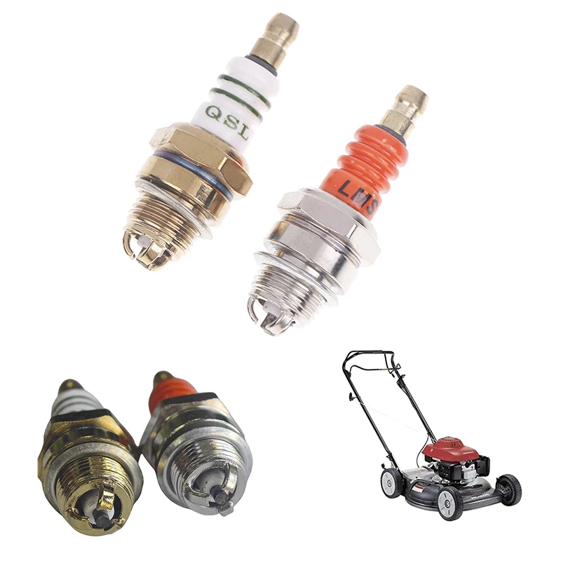 1PC หญ้า Trimmer อะไหล่ M14 * 1.25 Spark Plug L7T เบนซิน Chainsaw เครื่องตัดแปรง DIY อุปกรณ์เสริม