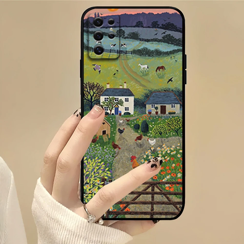 Comfortable rural life Phone Case For Samsung S22 S23 A73 A72 A71 A54 A53 E ULTRA Color Soft Shell