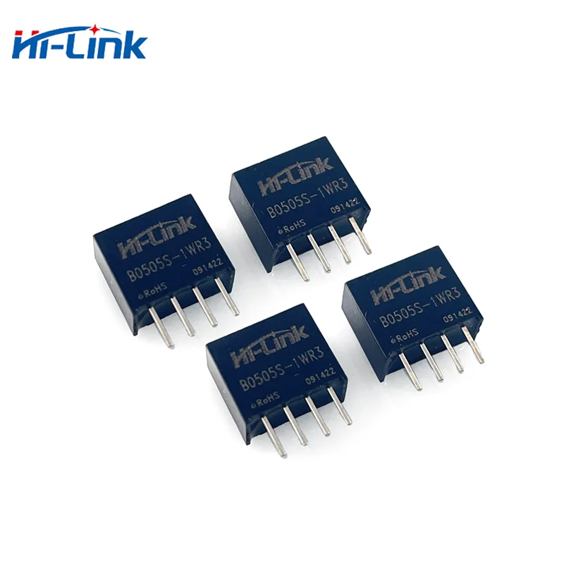 B0505S-1WR3 Hi-link, konverter modul daya Mini efek tinggi isolasi DC-DC 5V ke 5V 1W