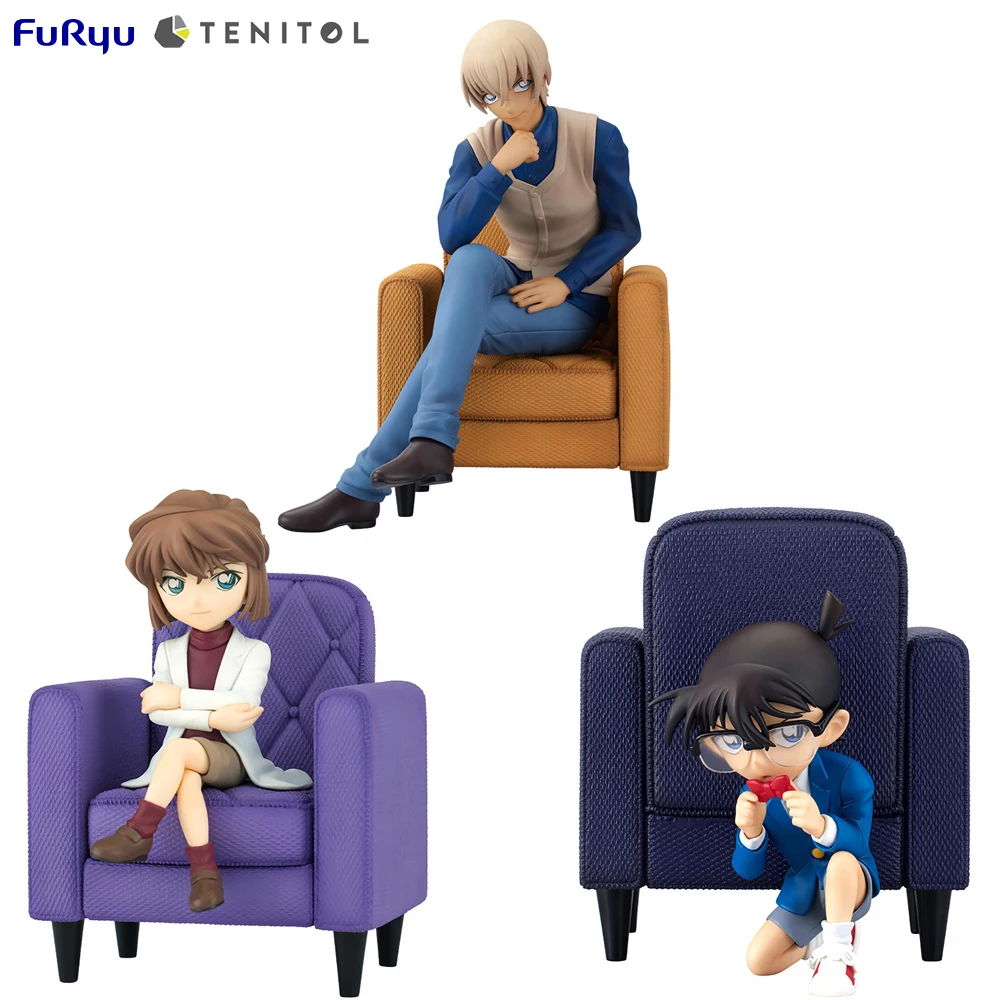 

Original NEW FuRyu TENITOL Conan Edogawa & AI Haibara & Toru Amuro (DETECTIVE CONAN) Anime Figure Nice Collectible Model Toys