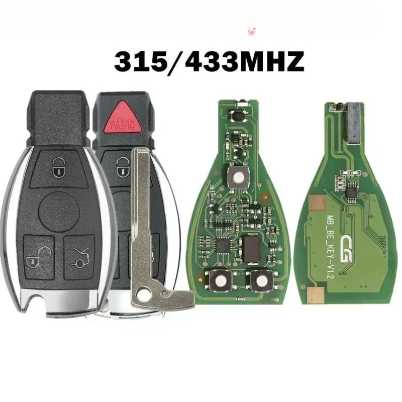 Original CGDI MB CG BE Key for Benz FBS3 315MHZ/433MHZ Work with CGDI MB Programmer Support All FBS3 and Automatic Recovery