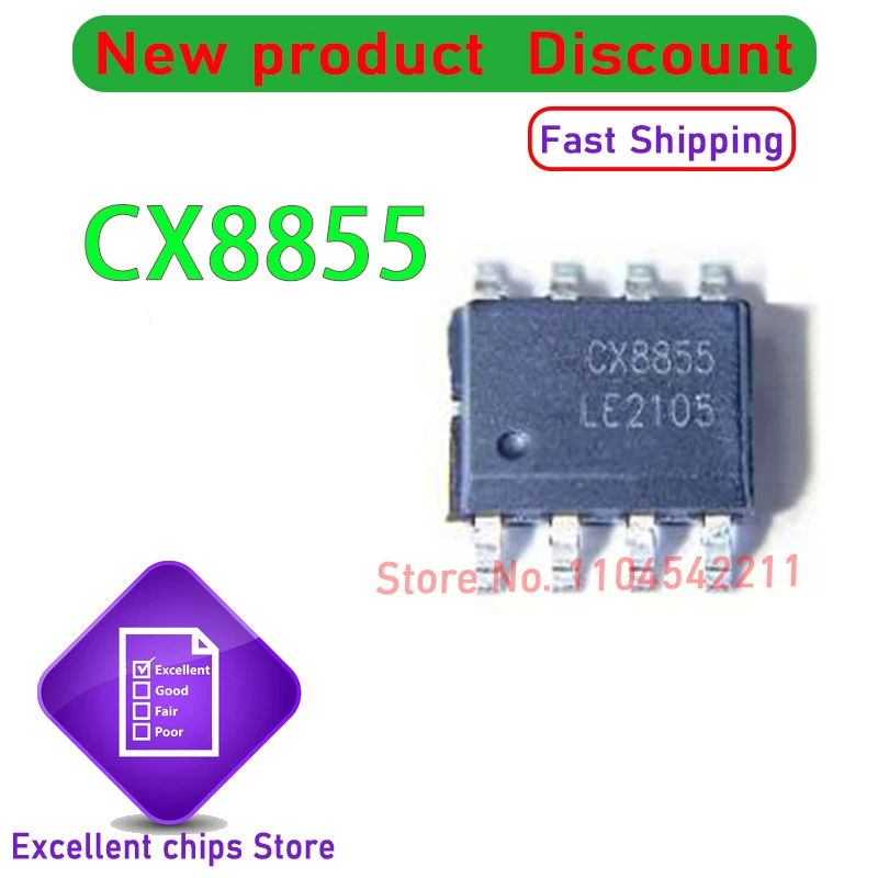 10PCS/LOT CX8855 SOP-8 New Original Genuine Ic