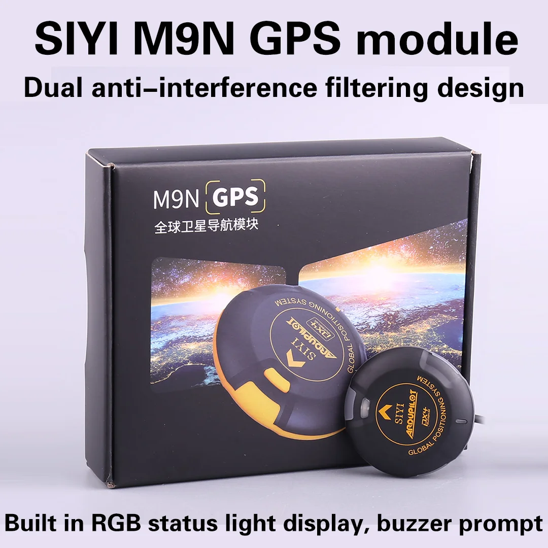 

SIYI M9N GPS Module Multi rotor Aircraft Fixed wing Model Helicopter